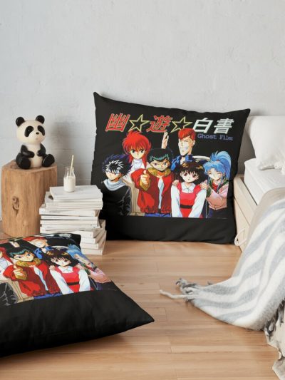 throwpillowsecondary 36x361000x1000 bgf8f8f8 31 - YuYu Hakusho Store