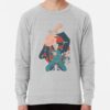 ssrcolightweight sweatshirtmensheather greyfrontsquare productx1000 bgf8f8f8 13 - YuYu Hakusho Store