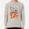 ssrcolightweight sweatshirtmensoatmeal heatherfrontsquare productx1000 bgf8f8f8 1 - YuYu Hakusho Store