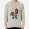 ssrcolightweight sweatshirtmensoatmeal heatherfrontsquare productx1000 bgf8f8f8 13 - YuYu Hakusho Store