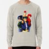 ssrcolightweight sweatshirtmensoatmeal heatherfrontsquare productx1000 bgf8f8f8 16 - YuYu Hakusho Store