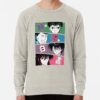 ssrcolightweight sweatshirtmensoatmeal heatherfrontsquare productx1000 bgf8f8f8 17 - YuYu Hakusho Store