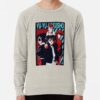 ssrcolightweight sweatshirtmensoatmeal heatherfrontsquare productx1000 bgf8f8f8 18 - YuYu Hakusho Store