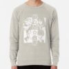 ssrcolightweight sweatshirtmensoatmeal heatherfrontsquare productx1000 bgf8f8f8 22 - YuYu Hakusho Store