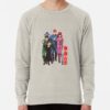 ssrcolightweight sweatshirtmensoatmeal heatherfrontsquare productx1000 bgf8f8f8 29 - YuYu Hakusho Store