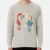 ssrcolightweight sweatshirtmensoatmeal heatherfrontsquare productx1000 bgf8f8f8 36 - YuYu Hakusho Store
