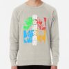 ssrcolightweight sweatshirtmensoatmeal heatherfrontsquare productx1000 bgf8f8f8 6 - YuYu Hakusho Store