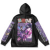 hiei Flat Hoodie back - YuYu Hakusho Store